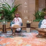 سمو ولي العهد يلتقي رئيس الاتحاد الدولي لكرة القدم