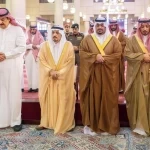 أمير منطقة الرياض يؤدّي صلاة الميت على والدة صاحبة السمو الأميرة مها بنت محمد بن سعد الثاني آل عبدالرحمن آل سعود