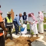 برعاية من محافظ الطوال اسمنت المنطقة الجنوبية تجسد مبادرة البصمة الخضراء