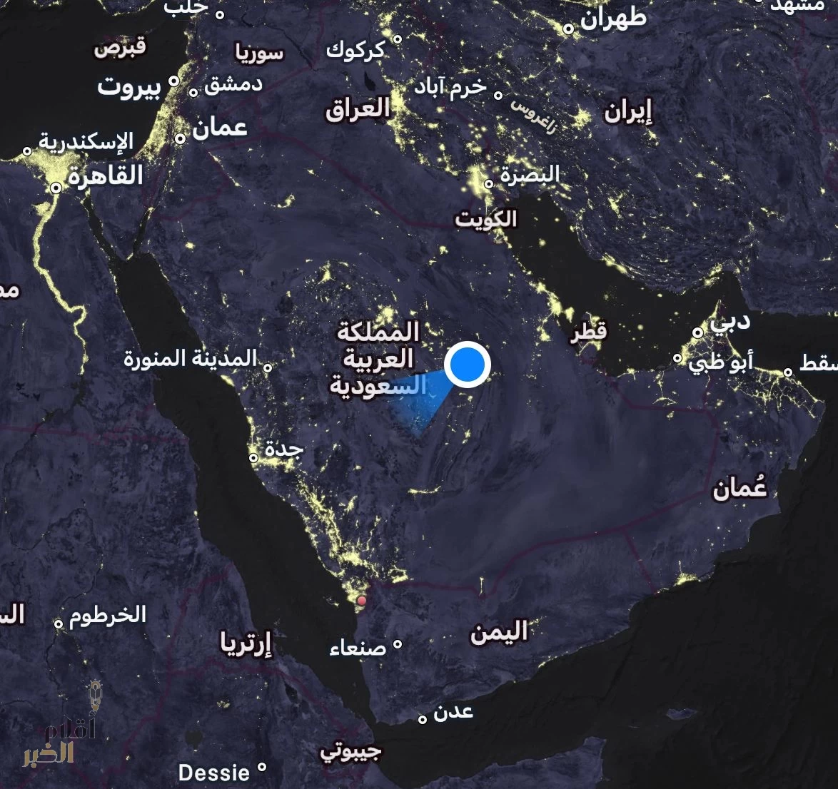 حالة مطرية من متوسطة إلى غزيرة على معظم مناطق المملكة ابتداءً من الجمعة