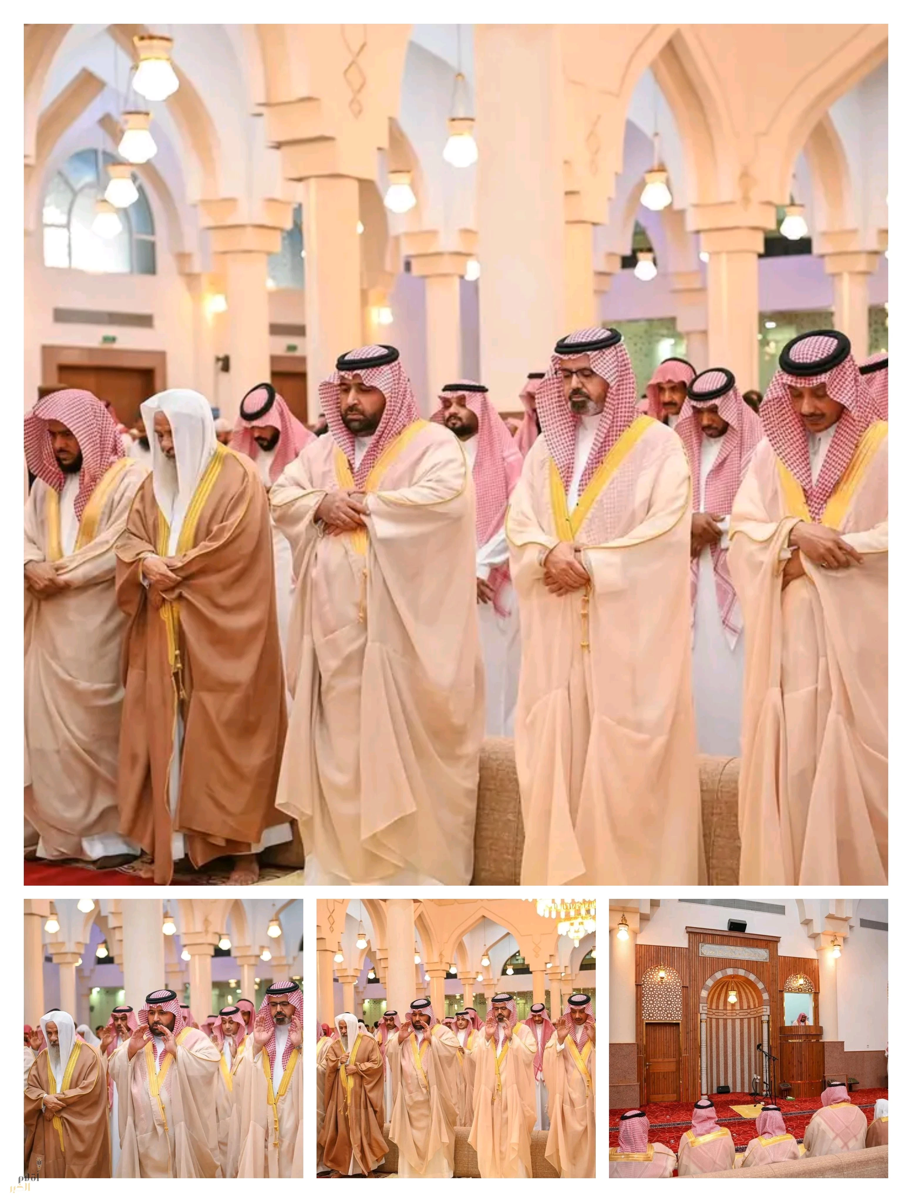 أمير منطقة جازان ونائبه يؤديان وجموع المصلين صلاة الاستسقاء