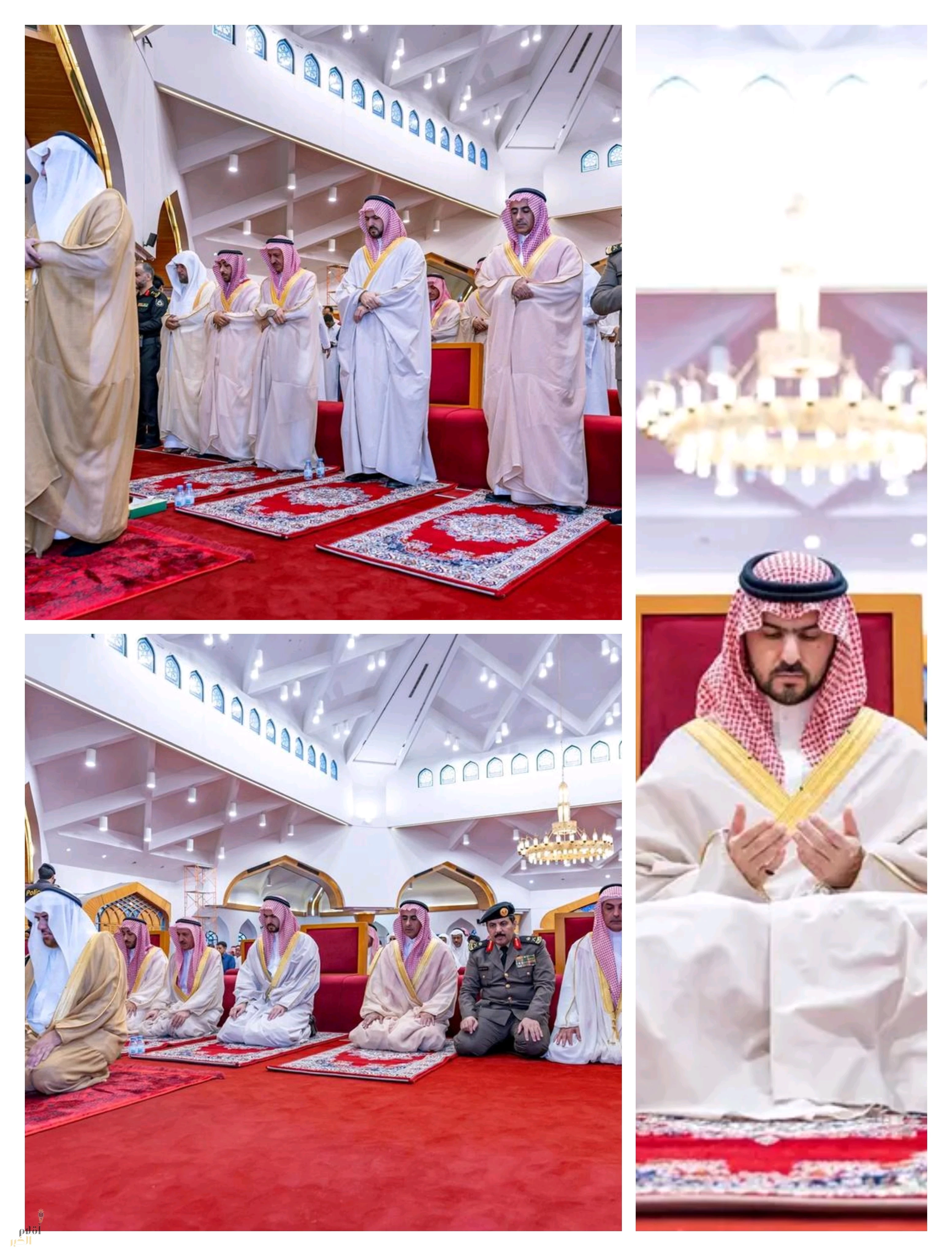 نائب أمير المنطقة الشرقية يؤدي صلاة الاستسقاء مع جموع المصلين