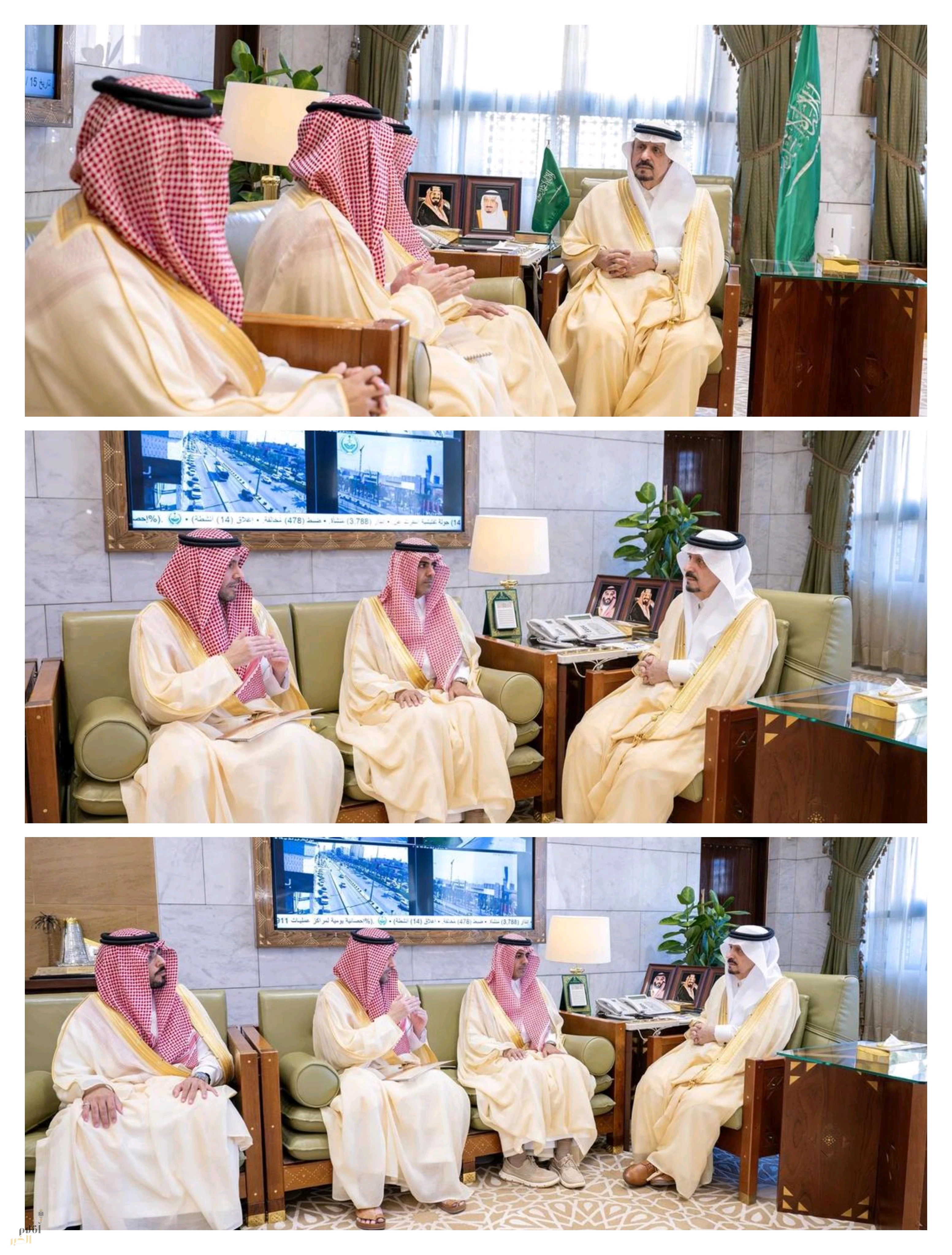 أمير منطقة الرياض يستقبل مساعد وزير البلديات والإسكان