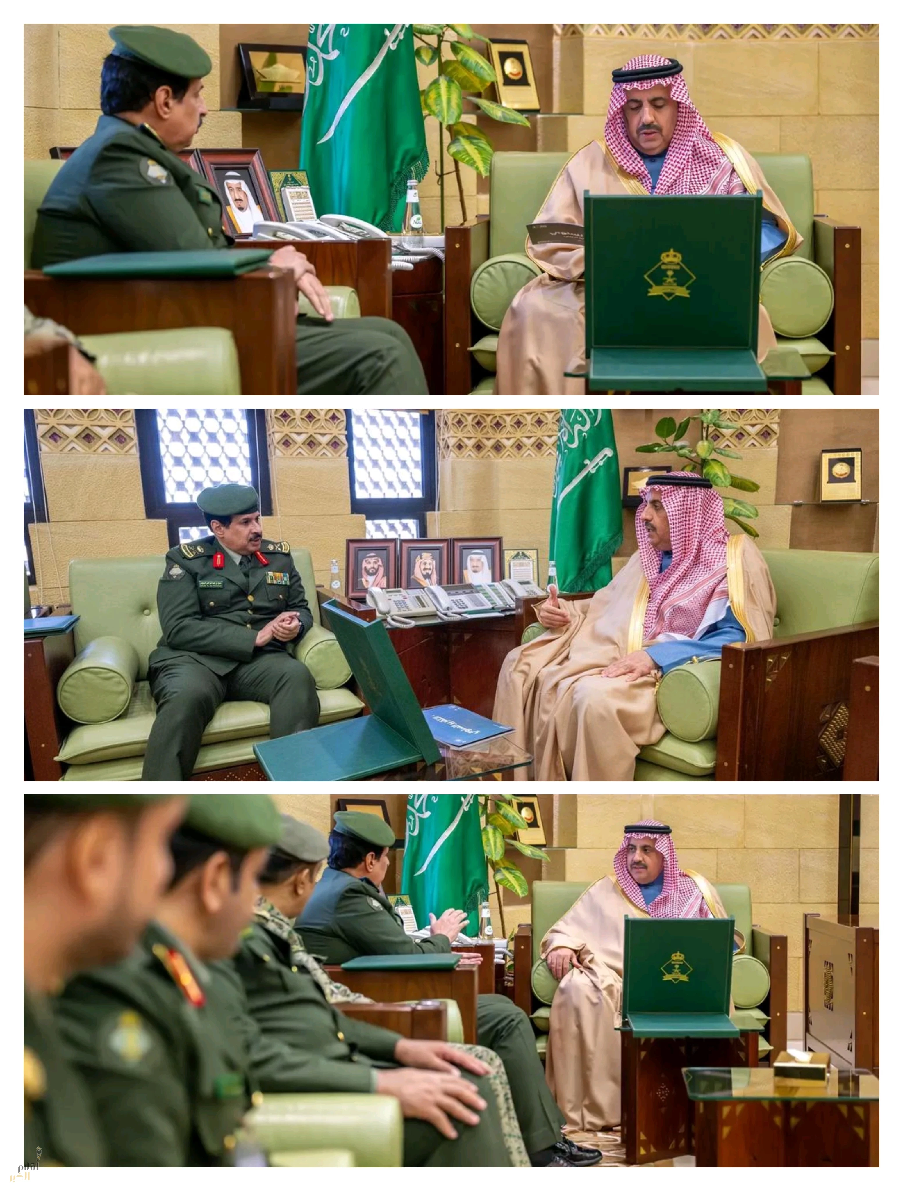 وكيل إمارة منطقة الرياض يستقبل مدير جوازات المنطقة المكلف