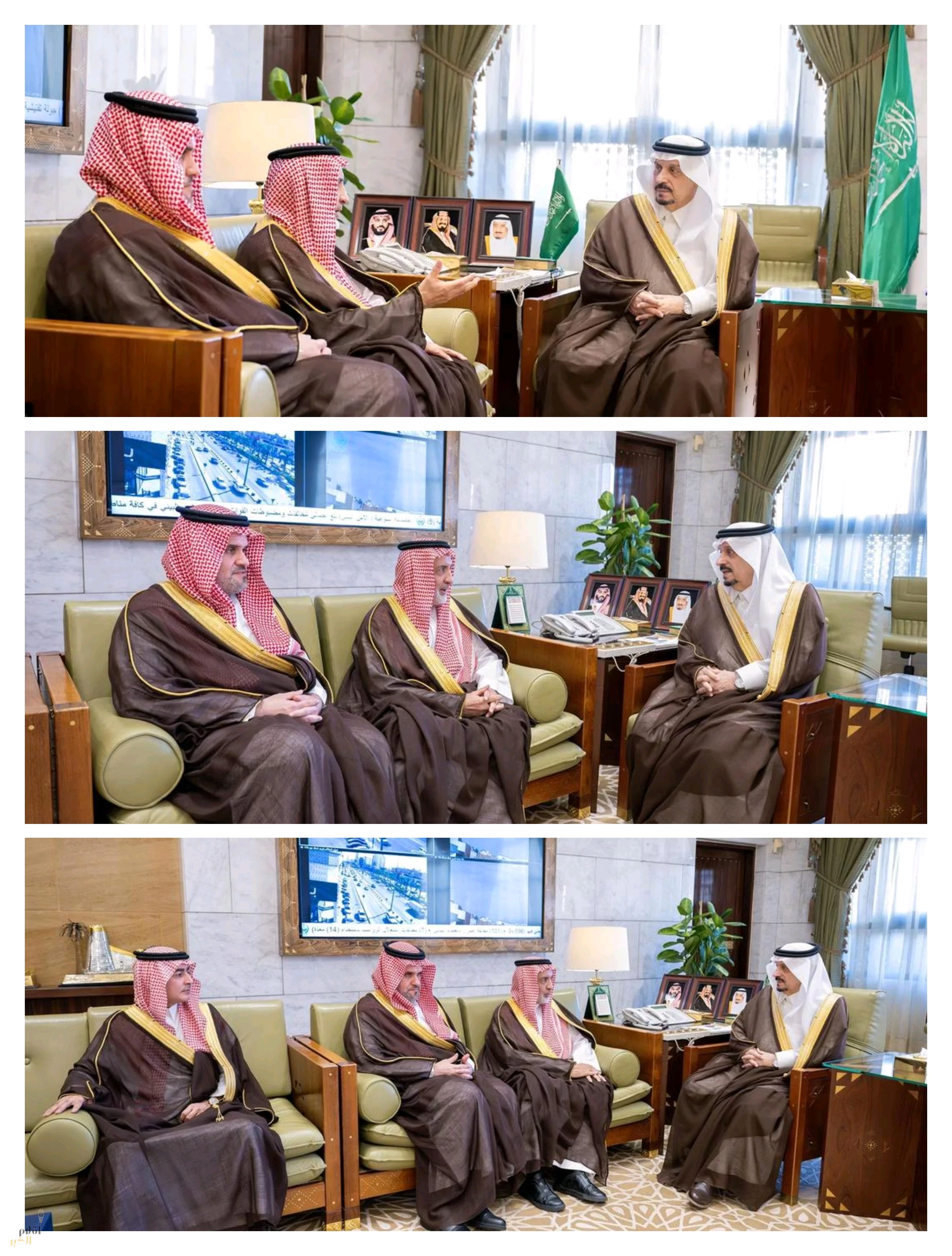الأمير فيصل بن بندر بن عبدالعزيز يطَّلع على التقرير السنوي لأعمال الغرفة التجارية بالرياض