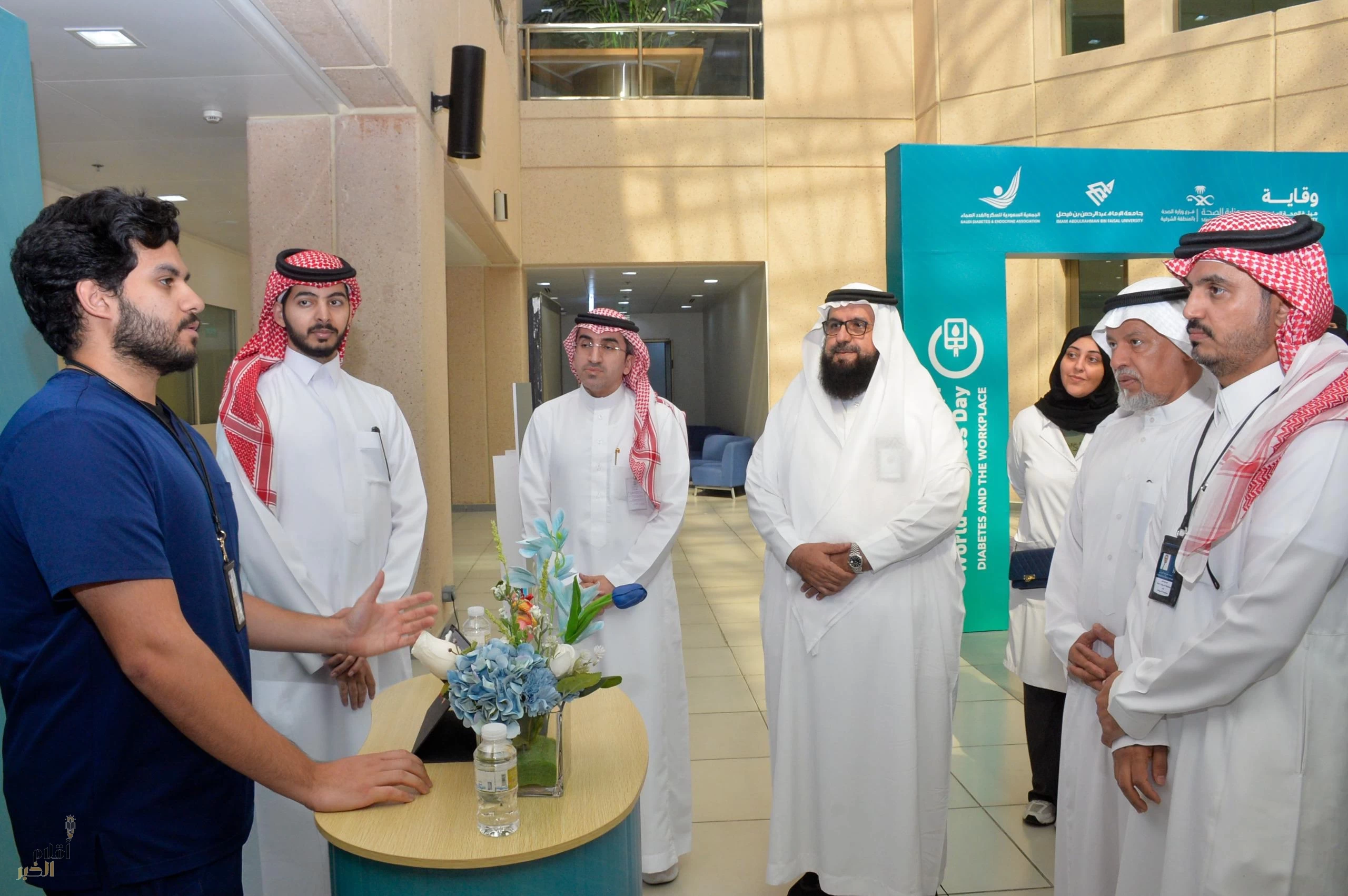 طب جامعة الإمام عبدالرحمن بن فيصل تطلق فعالية اليوم العالمي للسكري 2025