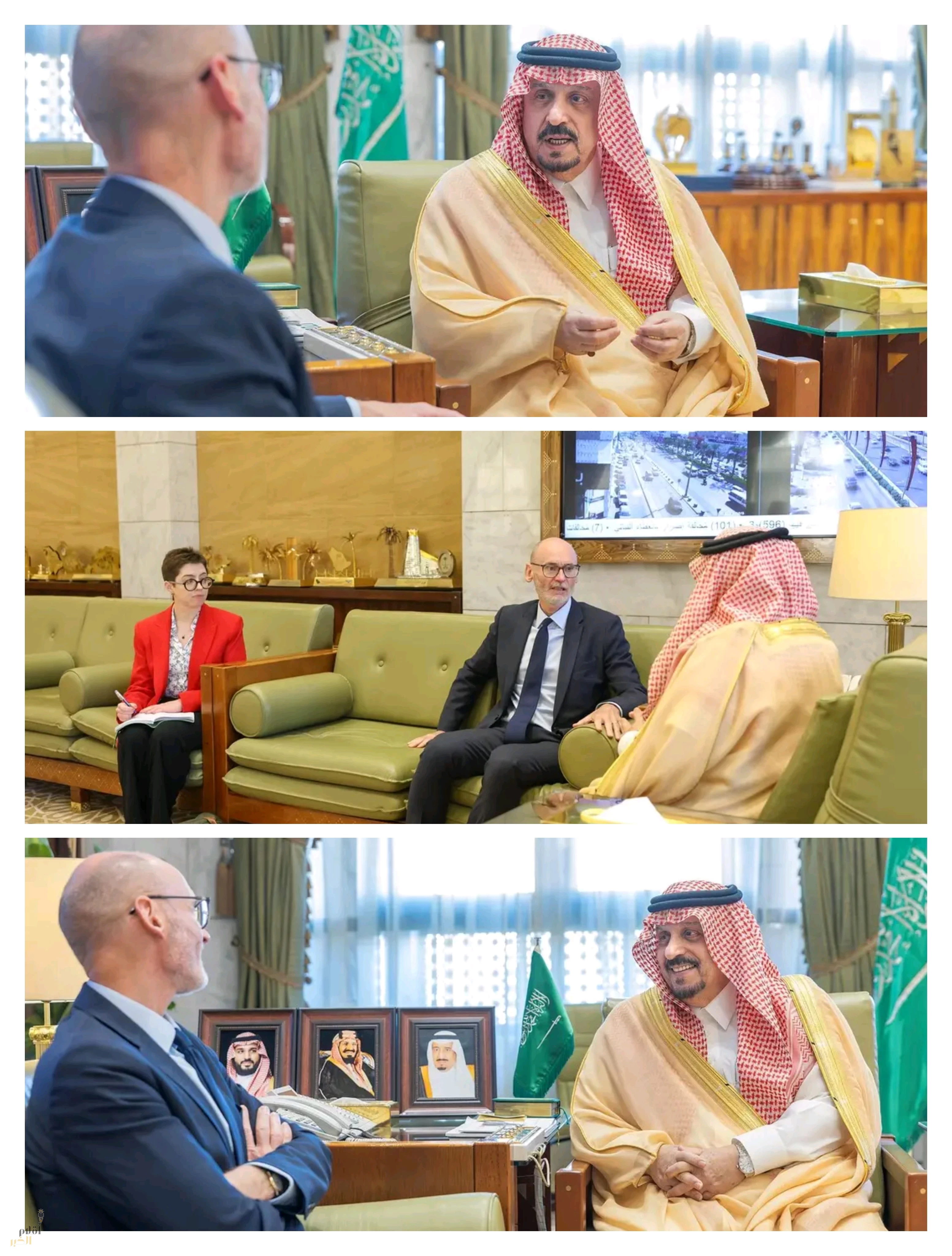 أمير منطقة الرياض يستقبل سفير المملكة المتحدة المعيَّن حديثًا لدى المملكة