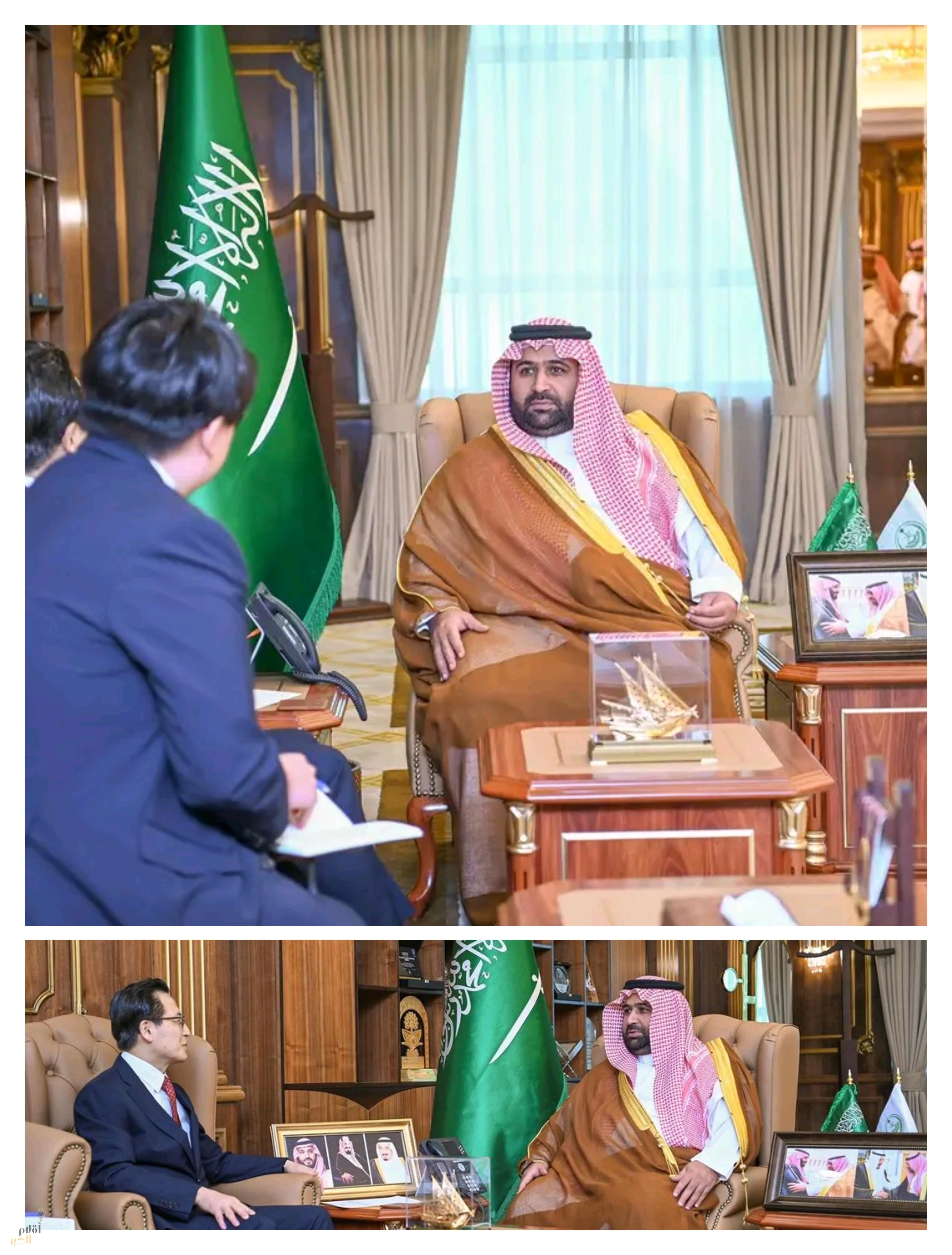 أمير منطقة جازان يستقبل القنصل العام لجمهورية كوريا
