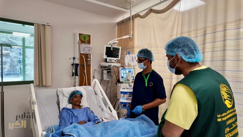 مركز الملك سلمان للإغاثة ينفذ المشروع الطبي التطوعي لجراحة وقسطرة القلب في محافظة عدن