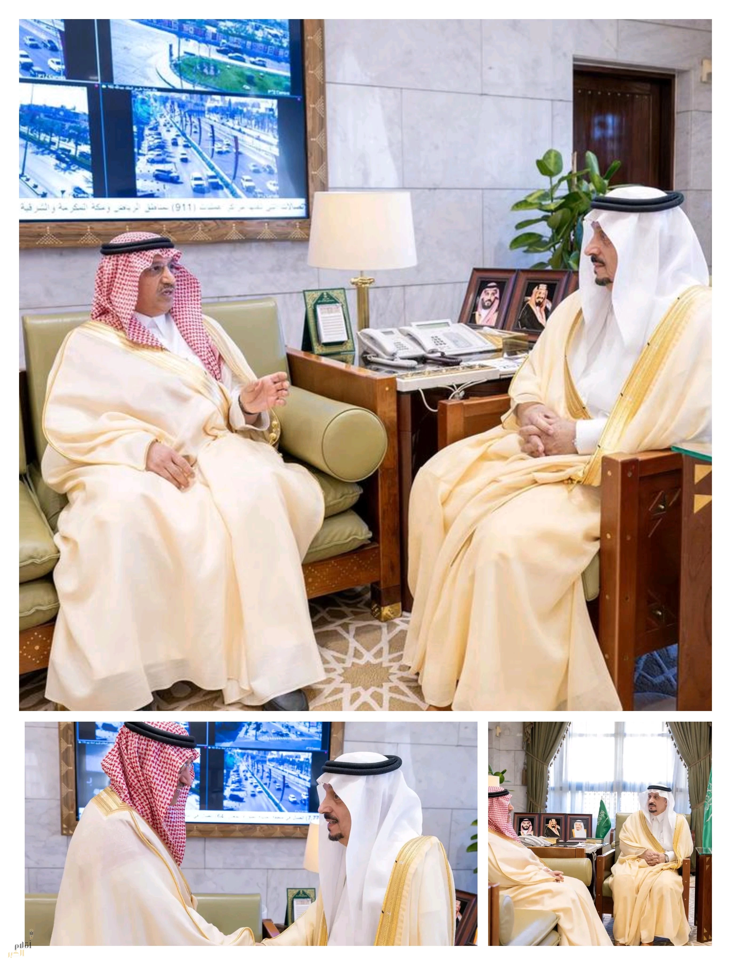 أمير منطقة الرياض يستقبل وزير التعليم