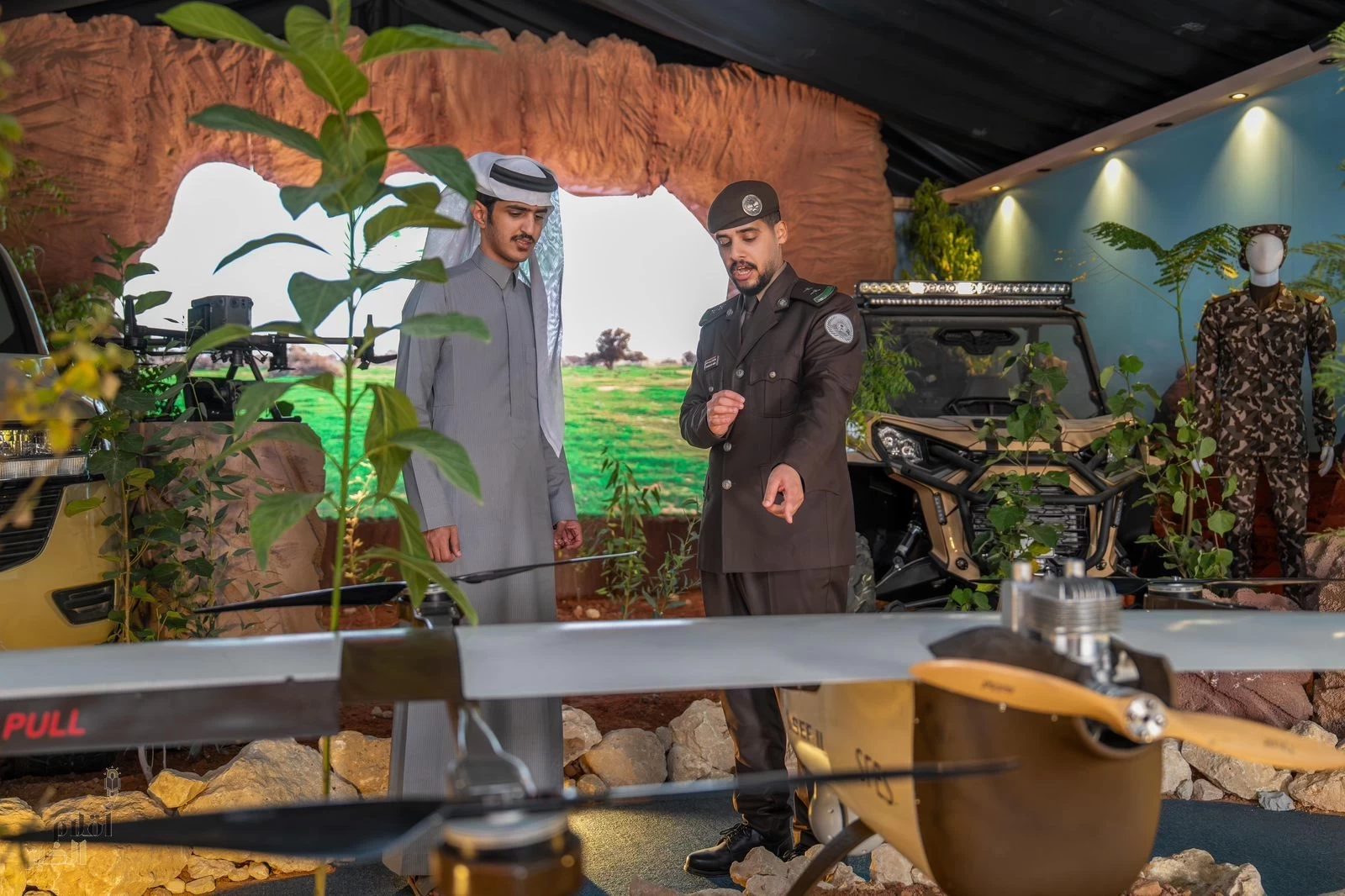 القوات الخاصة للأمن البيئي تشارك في معرض واحة الأمن بمهرجان الملك عبدالعزيز للإبل الـ 10