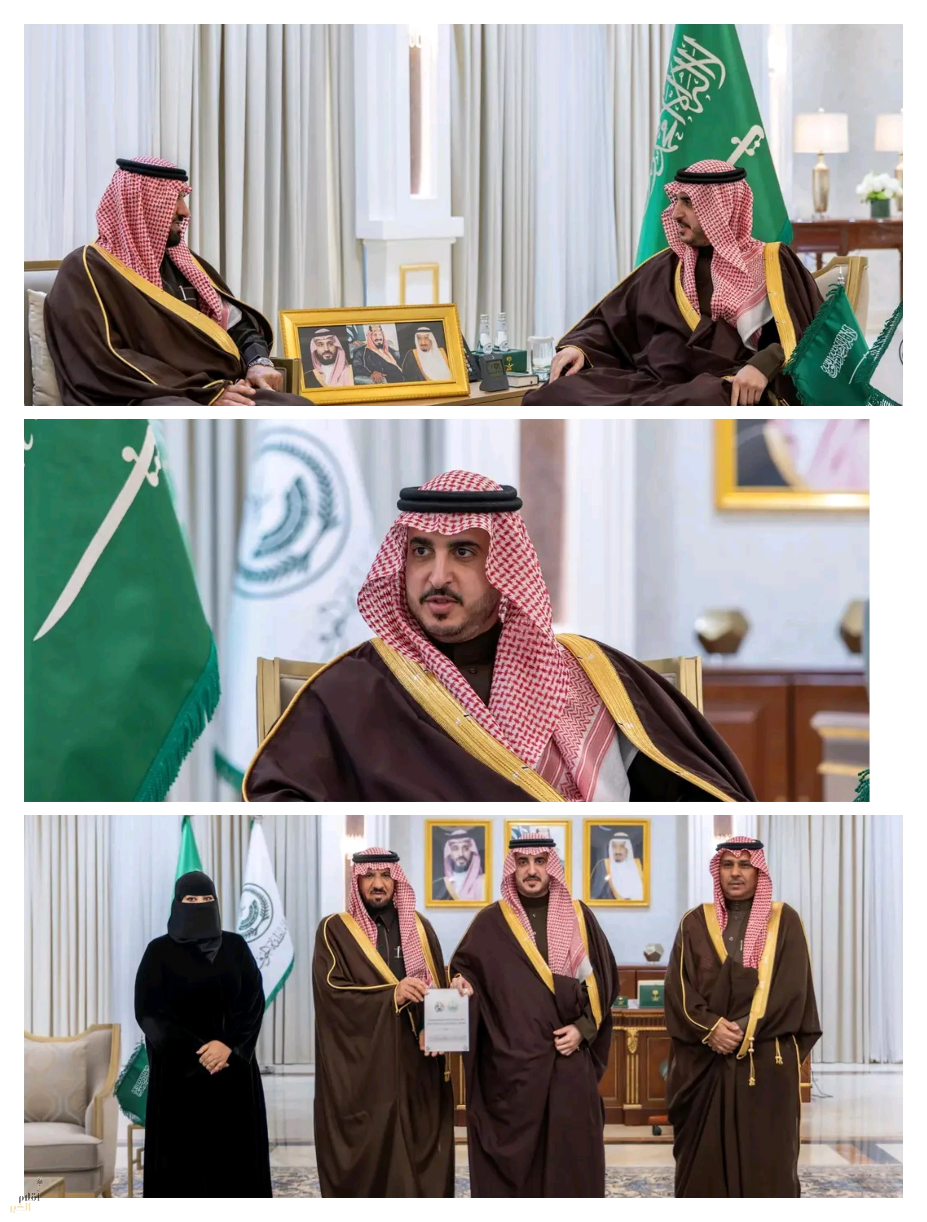 أمير منطقة الجوف يتسلّم جائزة التميّز في مسار المبادرات التطوعية بوزارة الداخلية لعام 2025