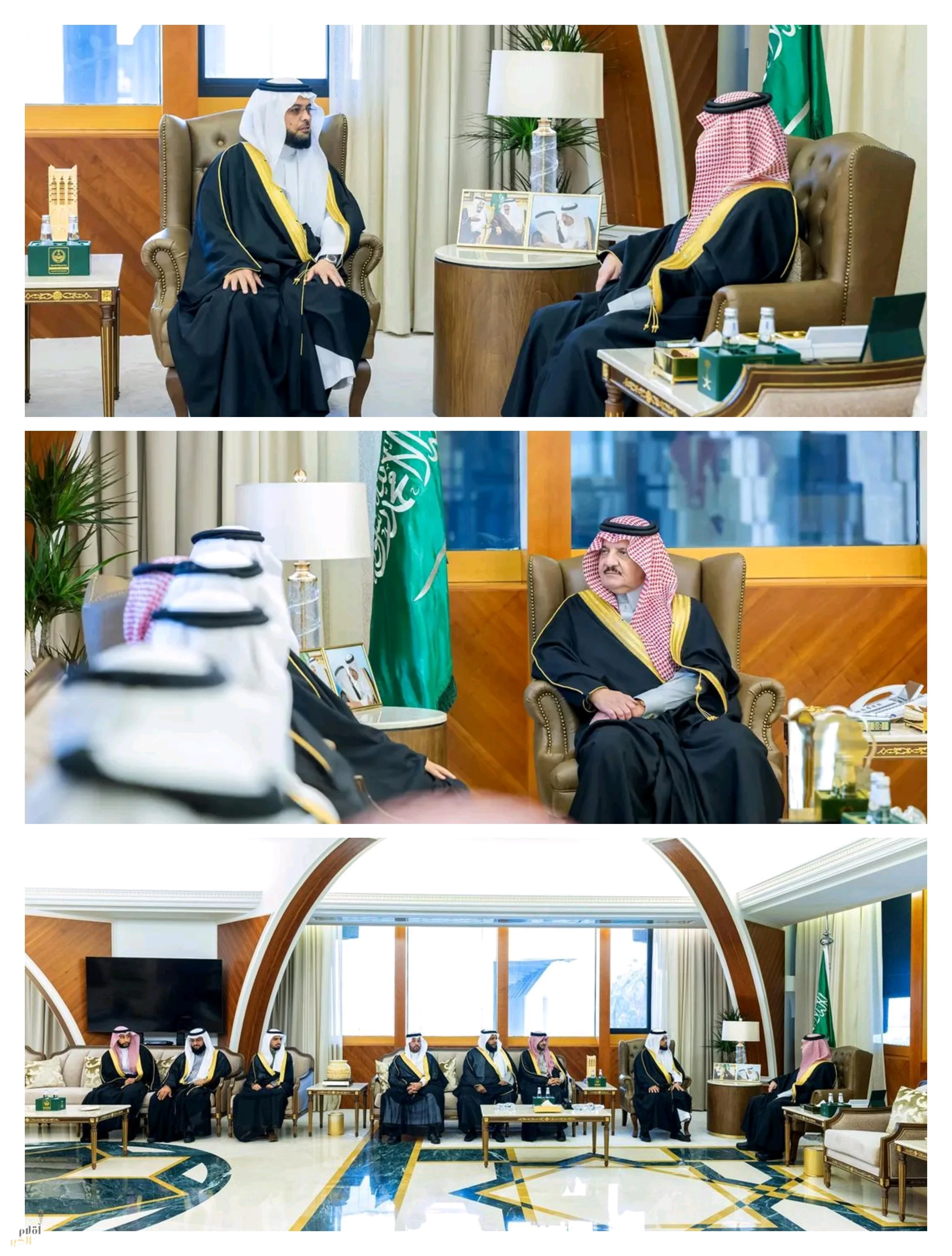 أمير المنطقة الشرقية يستقبل رئيس وأعضاء مجلس إدارة جمعية هداية