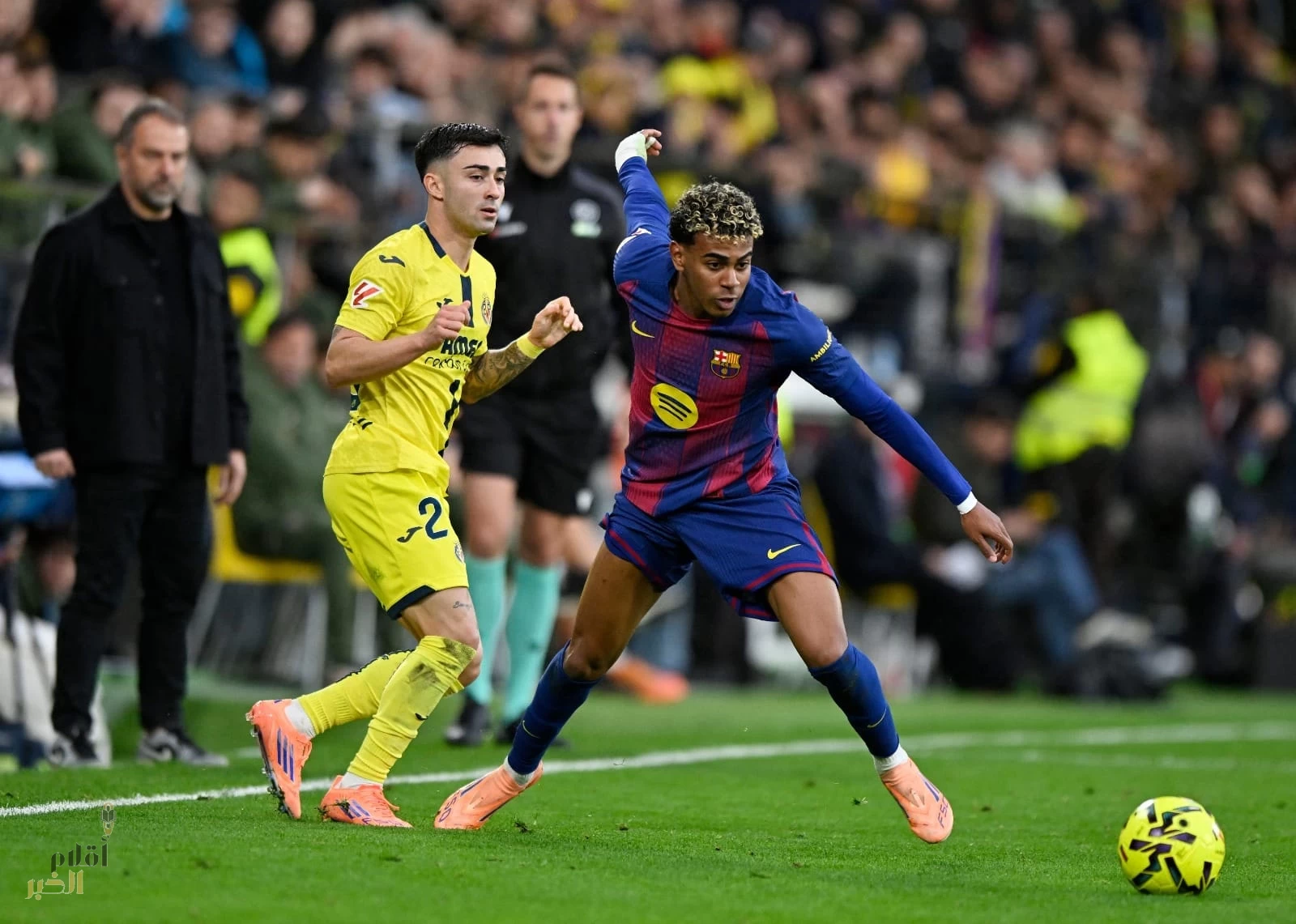 برشلونة يحسم مواجهة فياريال بثنائية ويعزز صدارته لليغا