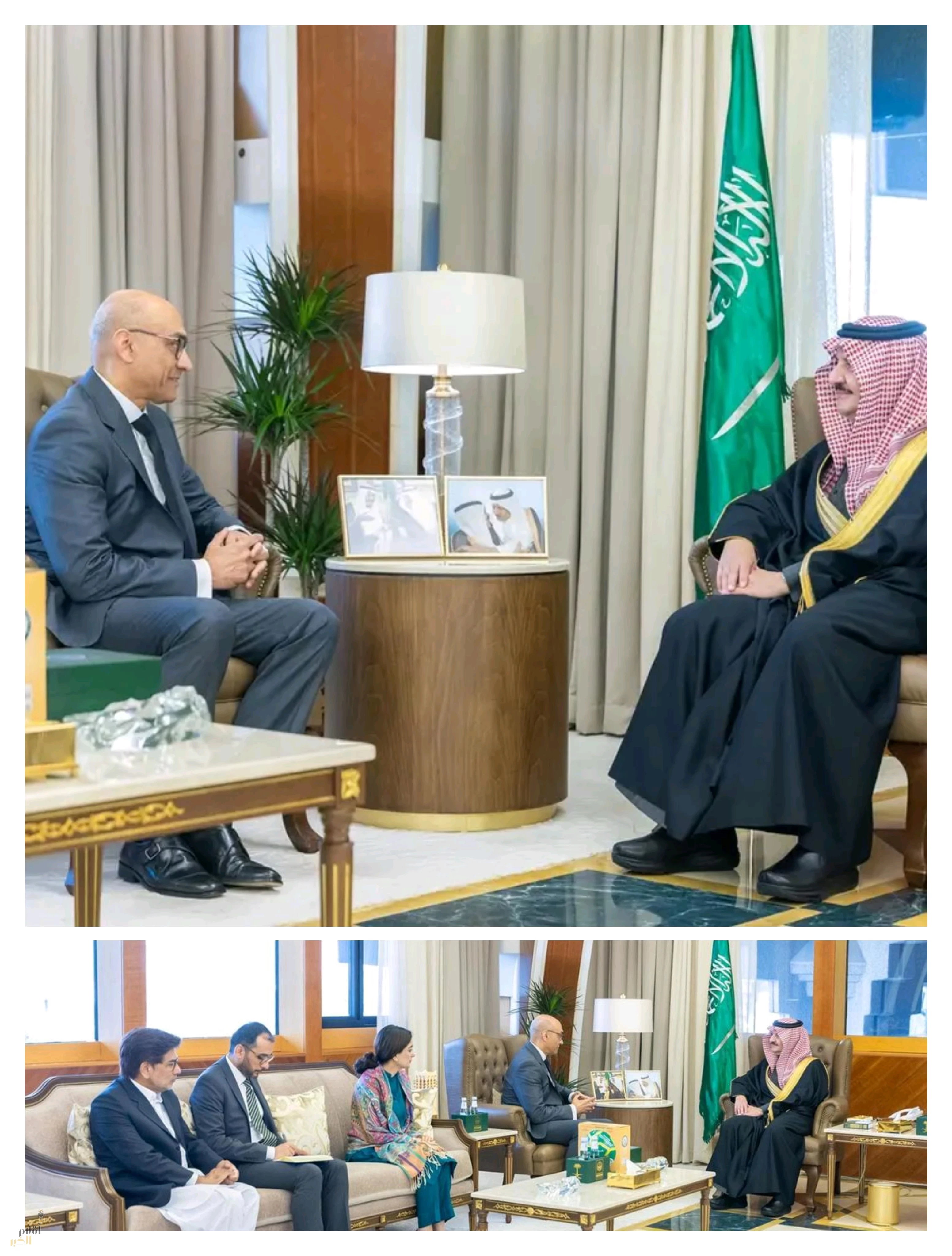 أمير المنطقة الشرقية يستقبل سفير جمهورية باكستان الإسلامية لدى المملكة