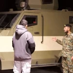 الأفواج الأمنية تبرز مصفحة "تارس 2"سعودية الصنع لزوّار واحة الأمن في مهرجان الملك عبدالعزيز للإبل