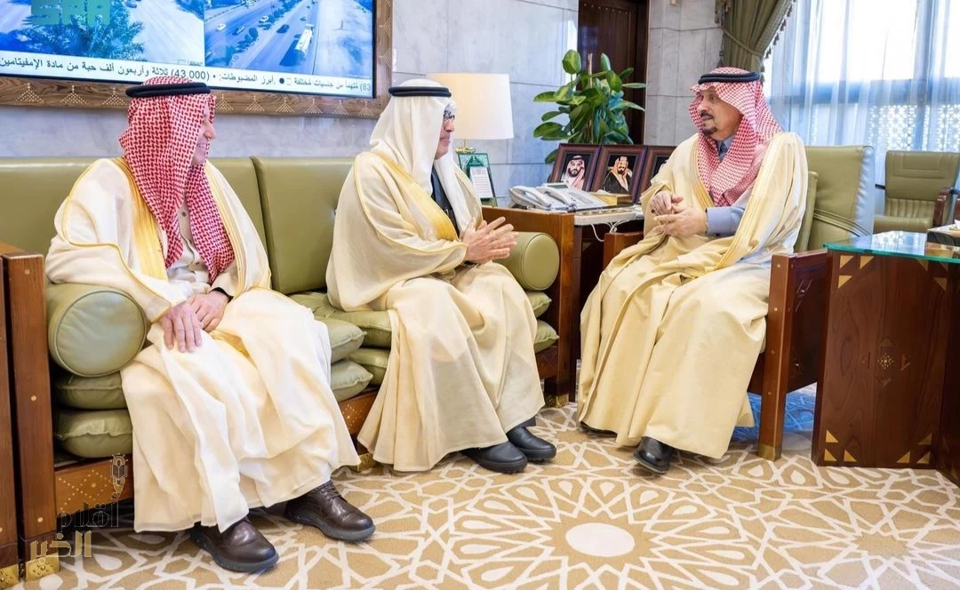 أمير منطقة الرياض يستقبل الرئيس التنفيذي للمركز الوطني لتنمية الحياة الفطرية
