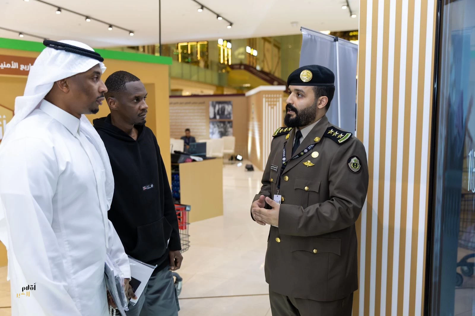 مشاركة وزارة الداخلية في المعرض الأمني المصاحب للتمرين التعبوي أمن الخليج العربي 4