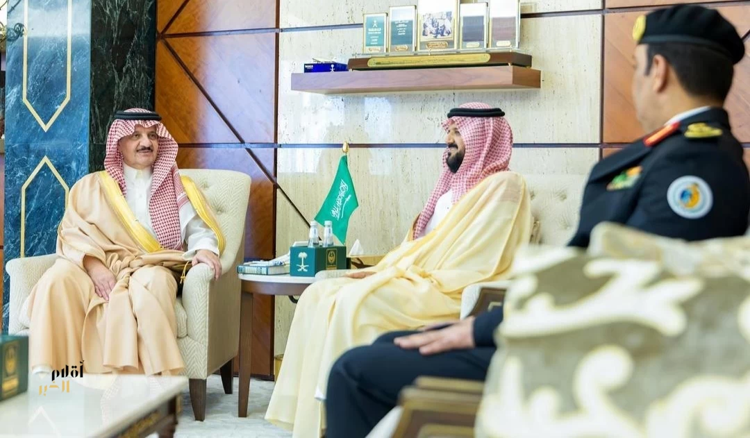 أمير الشرقية يستقبل قائد حرس الحدود بالمنطقة بمناسبة تعيينه