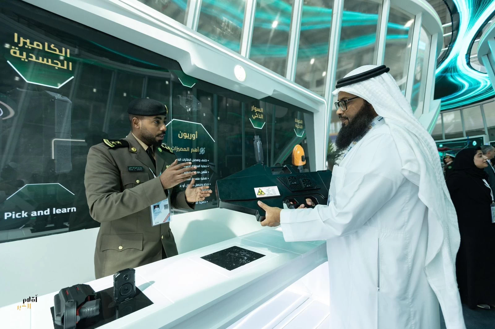 وزارة الداخلية تستعرض نظام مضاد الطائرات المسيرة في معرض الدفاع العالمي 2026