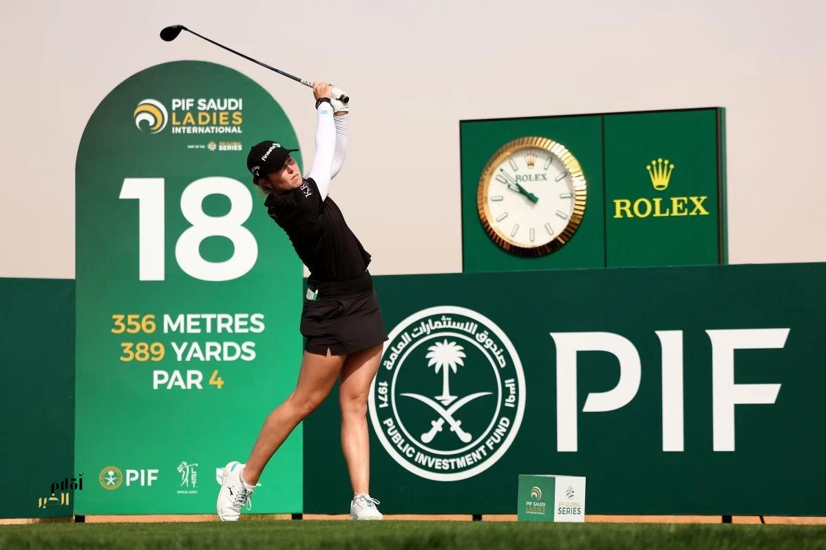 رودز تواصل الصدارة منفردة في بطولة PIF السعودية الدولية للسيدات للجولف