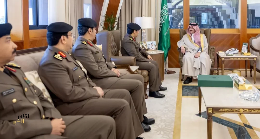 أمير الشرقية يستقبل مدير شرطة المنطقة