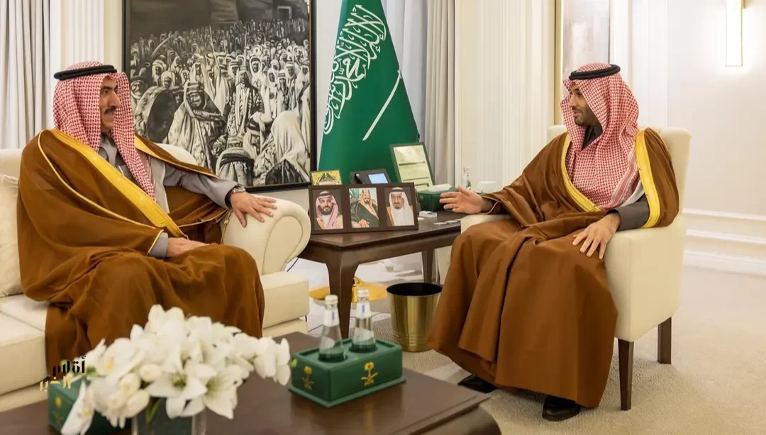 نائب أمير الجوف يستقبل الرئيس التنفيذي لتجمع الجوف الصحي