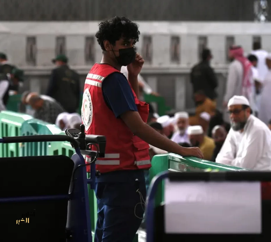 جاهزية إسعافية متكاملة للهلال الأحمر بالمدينة المنورة في ليلة ختم القرآن بالمسجد النبوي