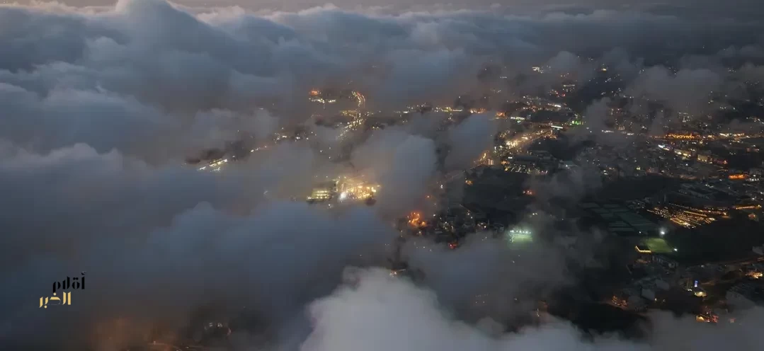 الأجواء الماطرة تزيّن عيد الفطر في عسير