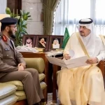 أمير منطقة الرياض يستقبل مدير الدفاع المدني بالمنطقة