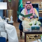 أمير الحدود الشمالية يستقبل مدير فرع وزارة البيئة والمياه والزراعة بالمنطقة