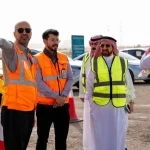 الرئيس التنفيذي لـ"سار" يتفقد العمليات التشغيلية بمحطة قطارات الشحن بالجبيل