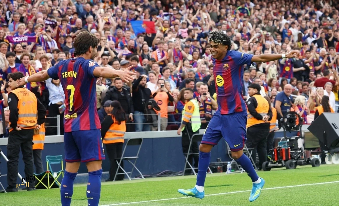 برشلونة يعزز قبضته على الصدارة برباعية ويقترب من حسم اللقب