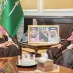 نائب أمير تبوك يستقبل مدير عام فرع المركز الوطني للرقابة على الالتزام البيئي بالمنطقة الشمالية