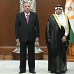 السفير خالد الشمراني يقدم أوراق اعتماده سفيرًا فوق العادة ومفوضًا للمملكة لدى جمهورية طاجيكستان