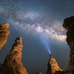 ما أول موقع سعودي يسجل في " السماء المظلمة"؟