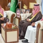 أمير منطقة حائل يستقبل أمين المنطقة