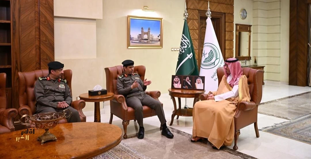 الأمير سعود بن جلوي يستقبل مدير مرور جدة