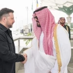 رئيس أوكرانيا يصل إلى جدة