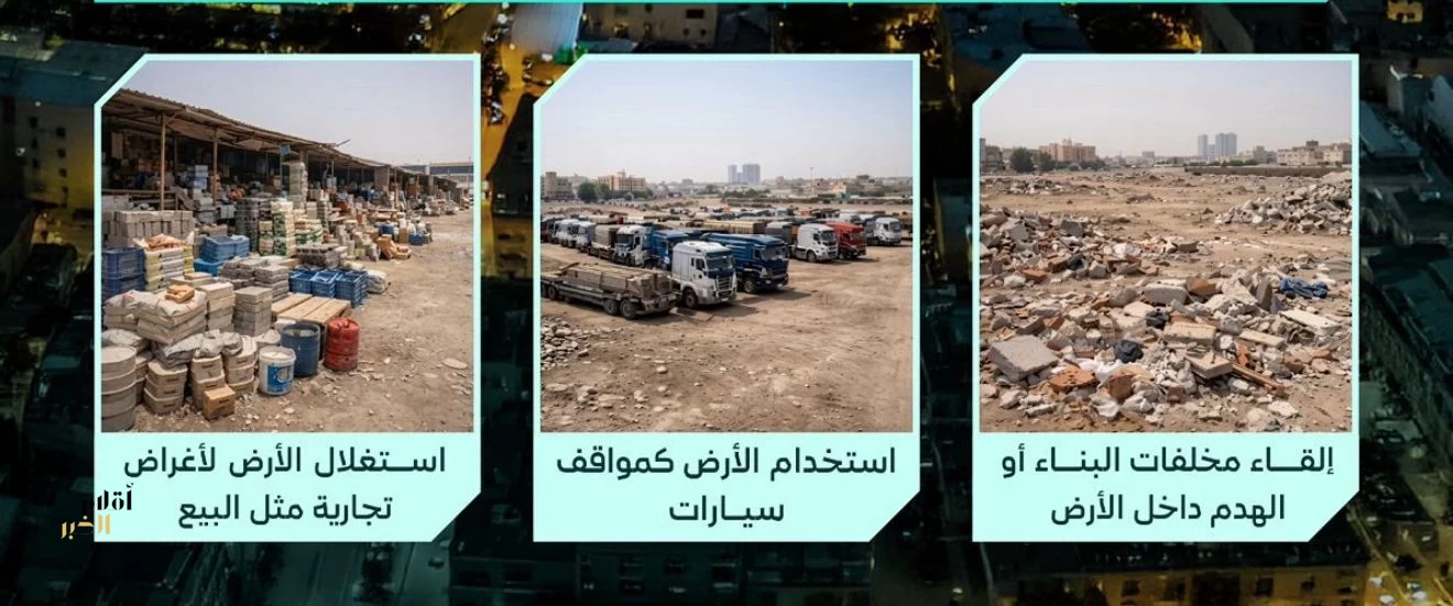 وزارة البلديات والإسكان تدعو ملاك الأراضي الفضاء إلى المحافظة على نظافتها ضمن جهود تحسين المشهد الحضري