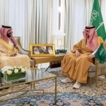 أمير الجوف يستقبل مدير فرع مركز "وقاء" المكلّف حديثًا بالمنطقة