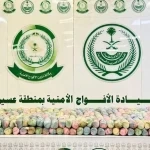 دوريات الأفواج الأمنية بمنطقة عسير تُحبط تهريب 119كلجم من القات المخدر