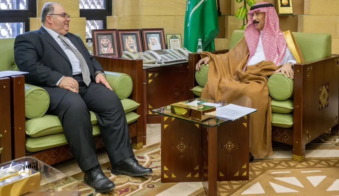 وكيل إمارة منطقة الرياض يلتقي رئيس الشعبة القنصلية في سفارة جمهورية مصر بالمملكة