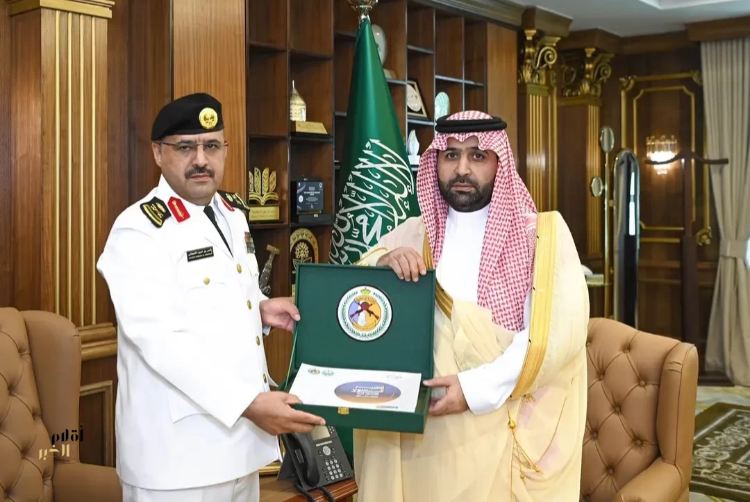 أمير جازان يستقبل قائد حرس الحدود بالمنطقة
