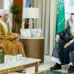 أمير المنطقة الشرقية يستقبل سفير سلطنة عُمان لدى المملكة