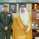 أمير الشرقية يستقبل مدير جوازات المنطقة بمناسبة ترقيته