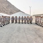 حرس الحدود يباشر مهامه لخدمة ضيوف الرحمن في المشاعر المقدسة خلال حج 1447هـ