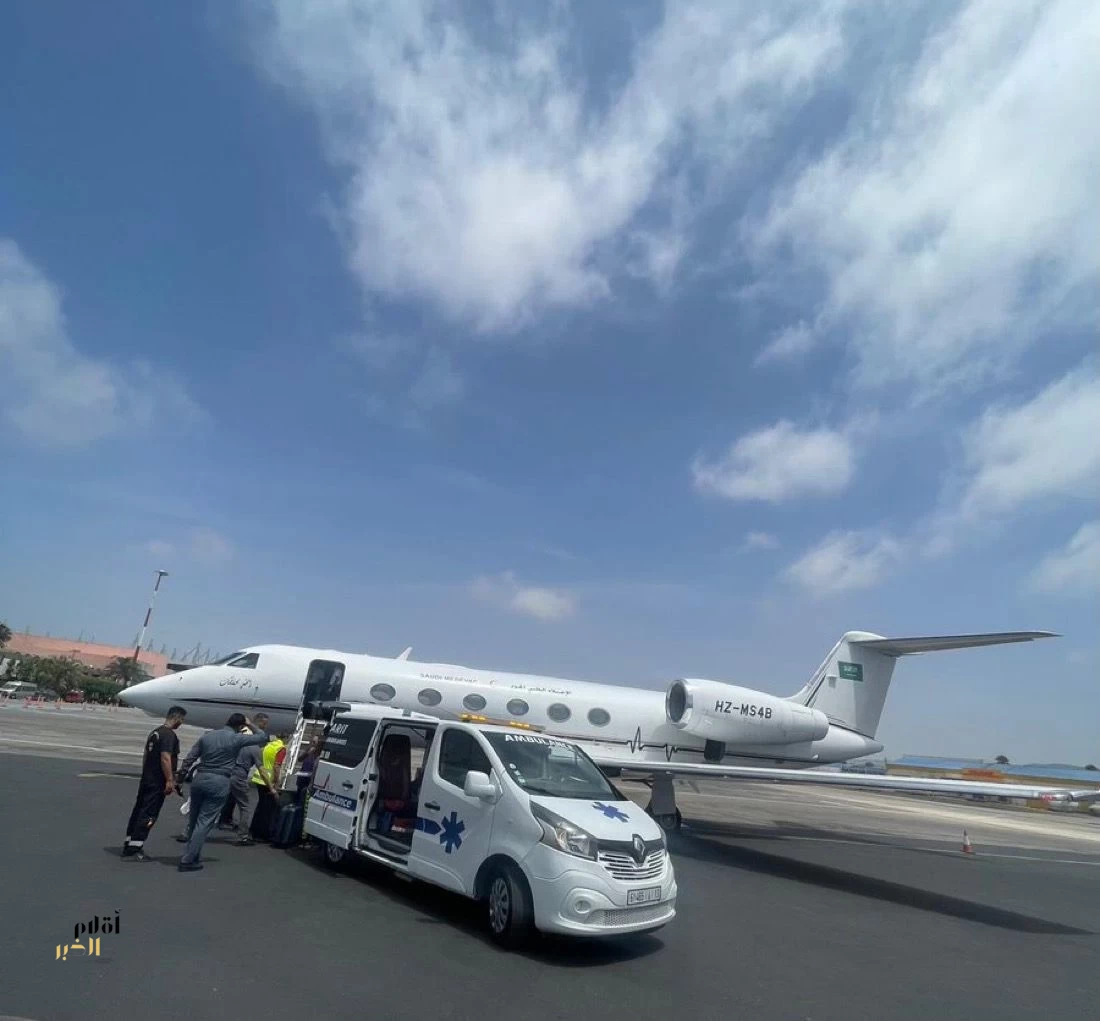 عاجل | إنفاذًا لتوجيهات القيادة.. نقل مواطن من المغرب إلى المملكة بعد تعرضه لوعكة صحية