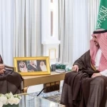 أمير الجوف يستقبل الرئيس التنفيذي لتجمع مطارات الثاني