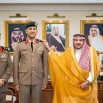 أمير القصيم يقلّد مدير مرور المنطقة رتبته الجديدة